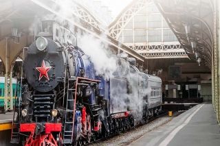 TRENO RETRO GOLFO DI FINLANDIA, ORANIENBAUM E KRONSTADT